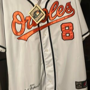 This is a killer Coopers Town addition Cal Ripken jersey.